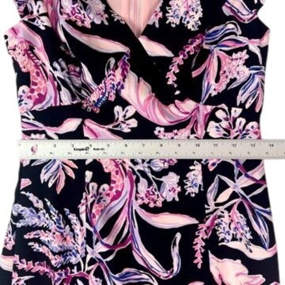 Lilly Pulitzer Mina Stretch Shift Dress Wild Within Print Onyx Size 0 NWT - Picture 10 of 12